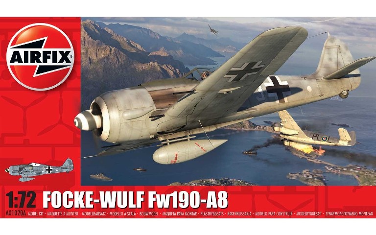 Airfix A01020A 1/72nd Focke-Wulf Fw190A-8