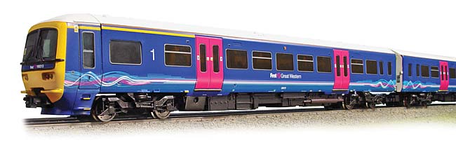 Bachmann 31028 Class 166 3 Car DMU First Great Western