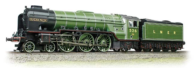 Bachmann OO 31530 Class A2  'Sugar Palm' LNER Apple Green Livery
