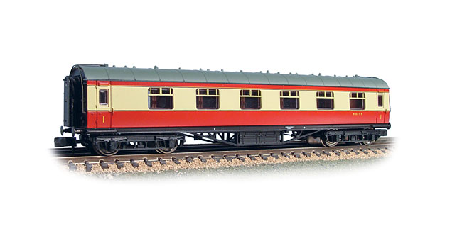 Farish N 374846B Stanier First Corridor BR Red & Cream