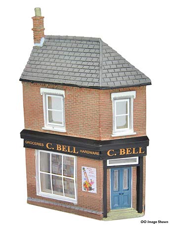 Scenecraft N 42203 Low Relief Corner Store