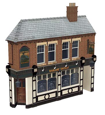 Scenecraft N 42206 Low Relief Corner Pub