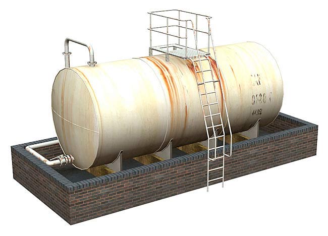 Scenecraft OO 44129 Fuel Storage Tank