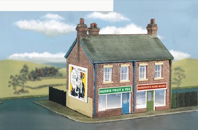 Wills OO CK18 Semi-Detached Shops