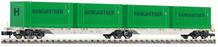 Fleischmann N 825304 Hangartner Container Wagon