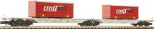 Fleischmann N 825312 Crossrail Container wagons
