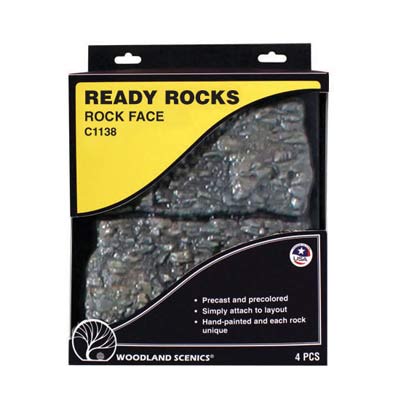 Woodland Scenics WC1138 Ready Rocks 'Rock Face'