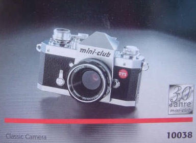 Marklin Collection Shop mini-club camera (10038)