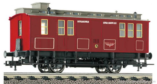Fleischmann HO 505701 Post /Luggage Van  Private Railway Company
