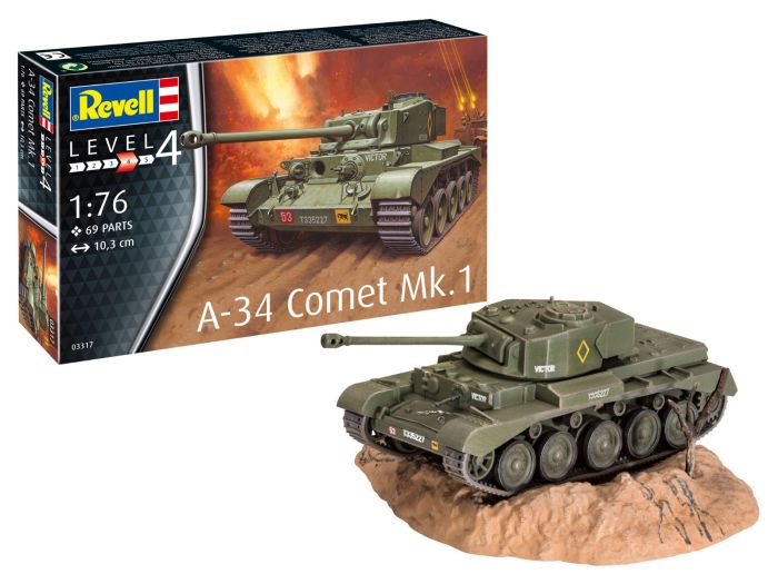 Revell 03317 1/76th A-34 Comet Mk.1