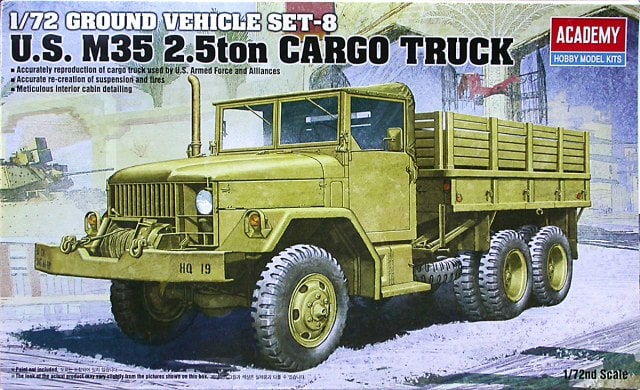 Academy 13410 1/72nd US M35 2.5t Cargo Truck