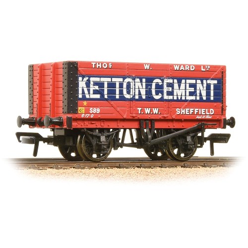 Bachmann OO 37134B 8 Plank Wagon Ketton Cement