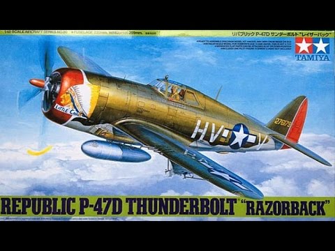 Tamiya 1/48th 61086 Republic P-47 Thunderbolt 'Razorback'