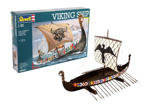 Revell 65403 1/50th Viking Ship Model Set