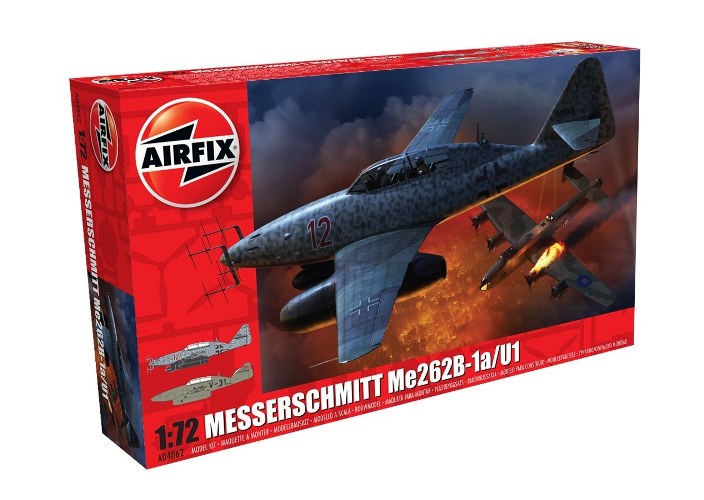 Airfix A04062 1/72nd Messerschmitt Me262-B1a