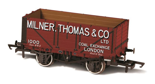 Oxford Rail OO OR76MW70277 Plank Wagon  Milner Thomas  & Co.