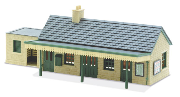 Peco OO LK13 Country Station Building stone type