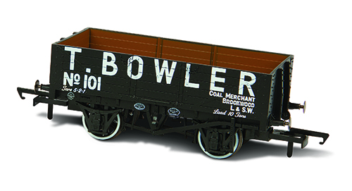 Oxford Rail OR76MW5001 5 Plank Wagon T Bowler