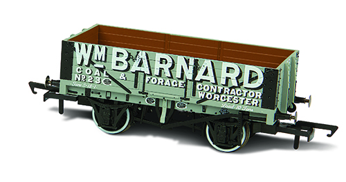 Oxford Rail OR76MW5004 5 Plank Wagon Wm. Barnard