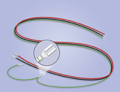Peco PL34 Wiring Loom for Turnout Motor(PL10 Series)