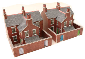 Metcalfe N PN103 Brick Terraced Houses