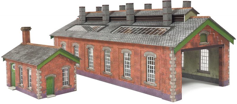 Metcalfe n PN913 Double Track Red Brick Engine Shed
