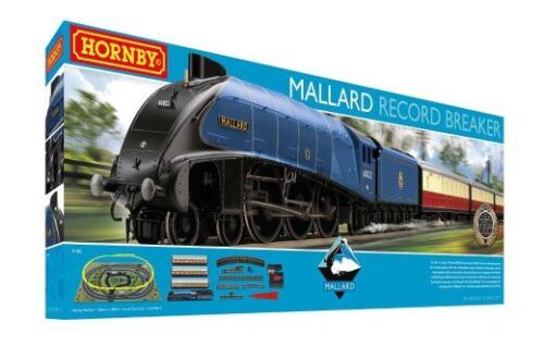 Hornby OO R1282M Mallard Record Breaker Train set