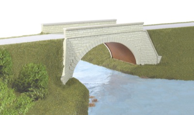 Wills OO SS82 River / Canal Bridge