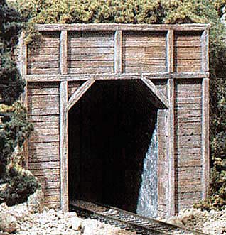 Woodland Scenics WC1154 \'N\' Tunnel Portals Timber x 2 Single track