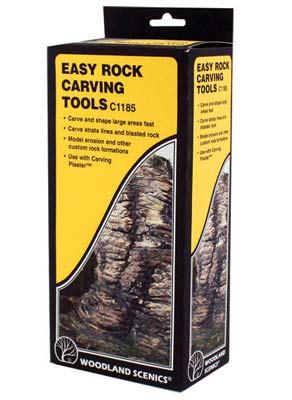 Woodland Scenics WC1185 Easy Rock Carving Tools