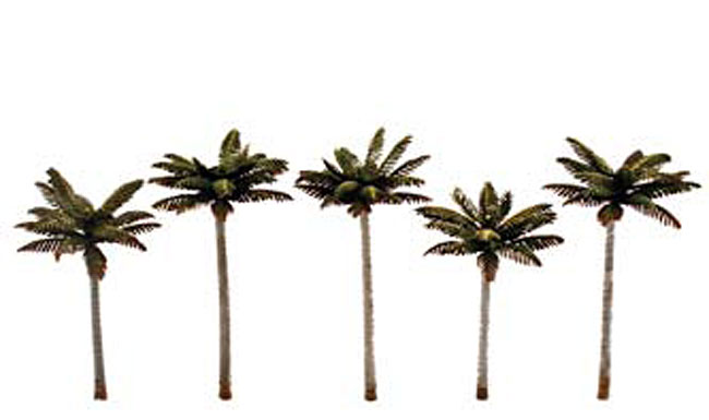 Woodland Scenics wtr3597 3\"-4\" Palm trees