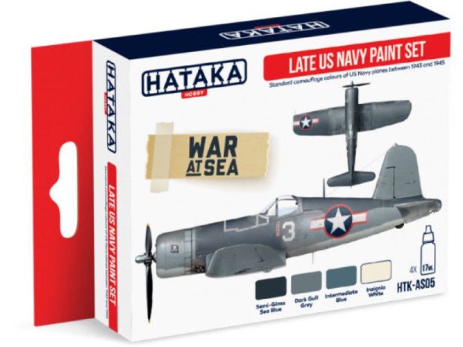 Hataka HTKAS05 Late US Navy Paint Set