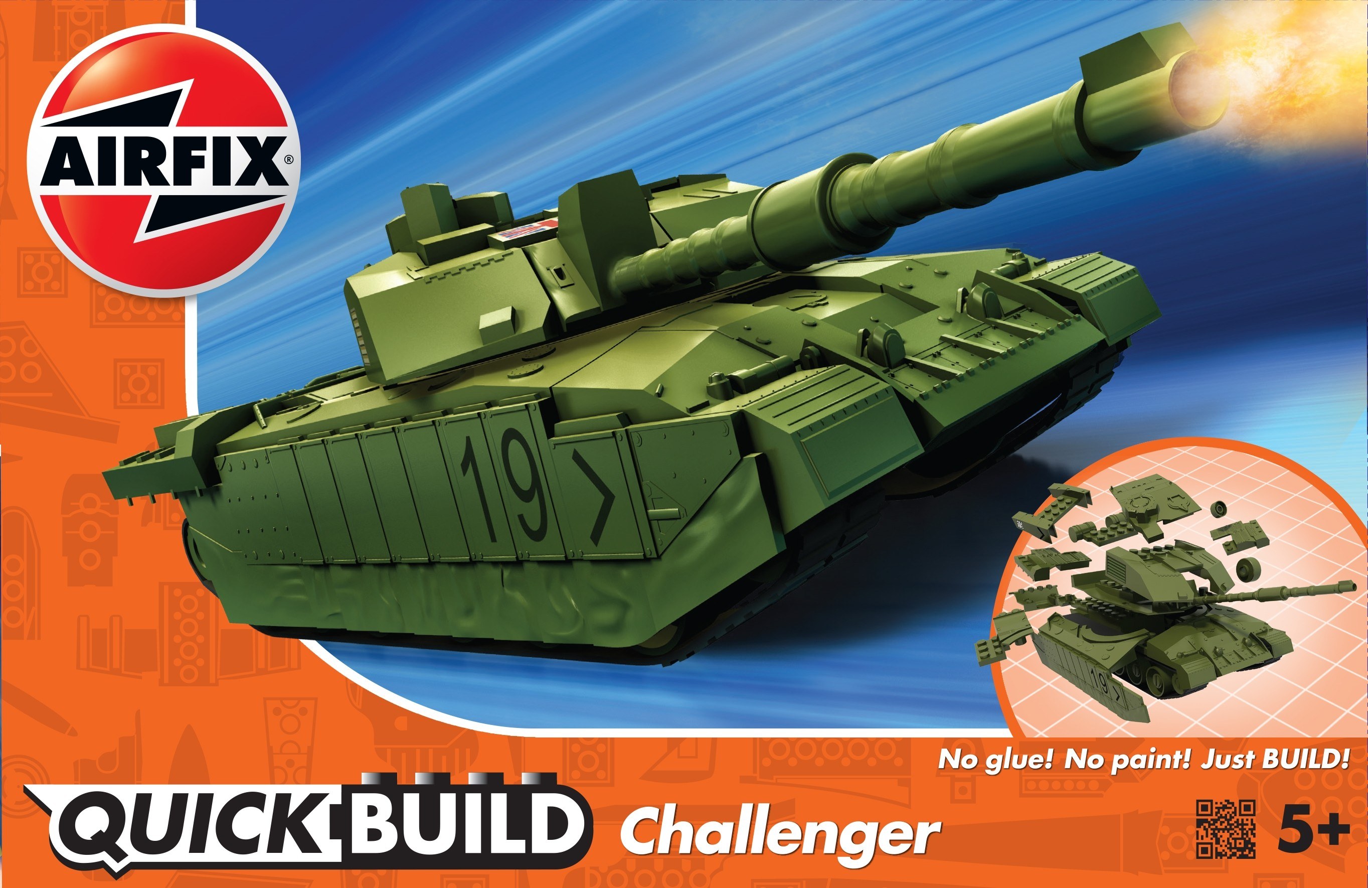 Airfix J6022 Quick Build Challenger Tank