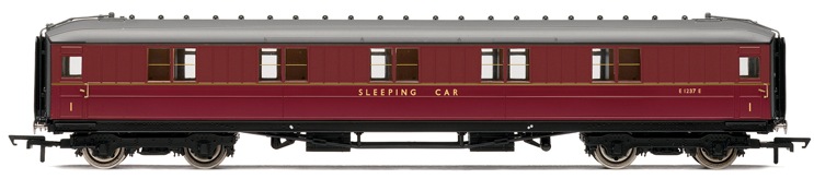Hornby OO R4264B BR Sleeper Ex LNER Maroon