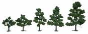 Woodland Scenics WTR1112 Tree Kit 6 Trees
